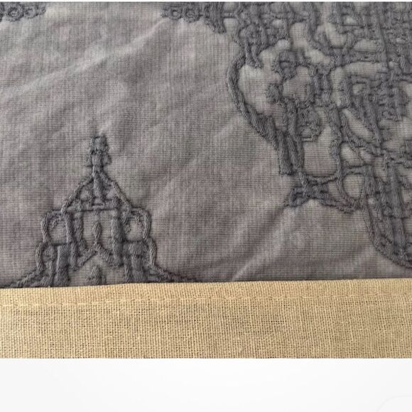 NICOLE MILLER Home Cotton Duvet Cover Full/Queen - Picture 2 of 5